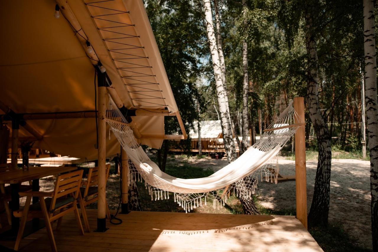 Hotel Glamping Mandra Kanev Leplyavo Exterior foto